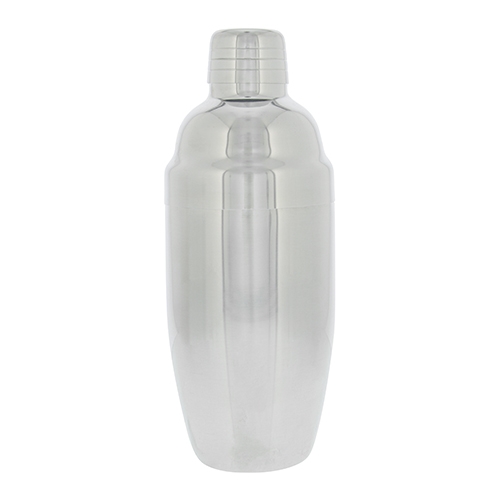 Luxe cocktailshaker 500 ml zilver