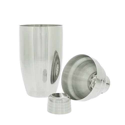 Luxe cocktailshaker 500 ml zilver