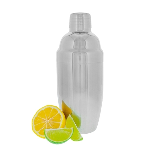 Luxe cocktailshaker 500 ml zilver
