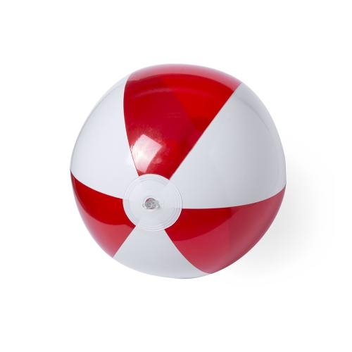 Strandbal 28 cm Mallorca rood