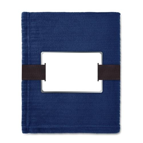 Fleecedeken Zare blauw