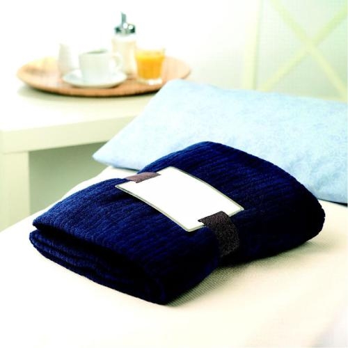 Fleecedeken Zare blauw