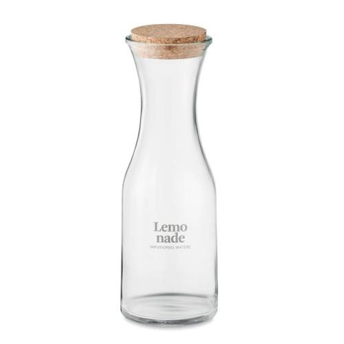 Karaf Picca van gerecycled glas 1L transparant