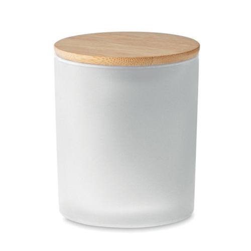 Plantaardige waskaars 280 gr wit