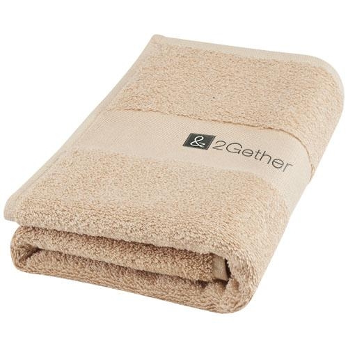 Charlotte badhanddoek 50x100 cm beige