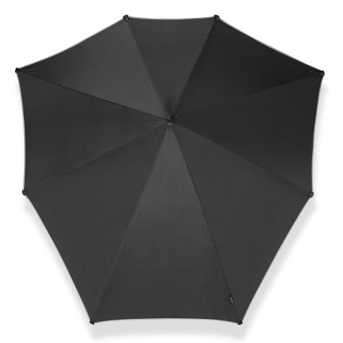 Senz XXL stormparaplu pure black reflective