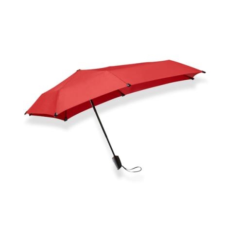 Senz mini automatic stormparaplu passion red