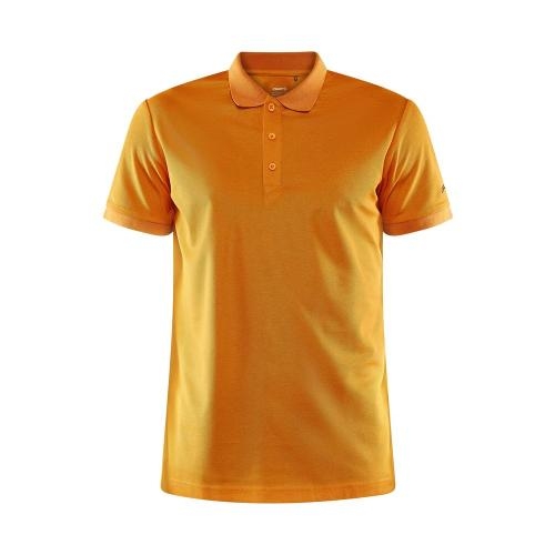 Unify polo heren oranje,l
