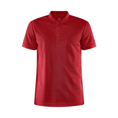 Unify polo heren bright red,l