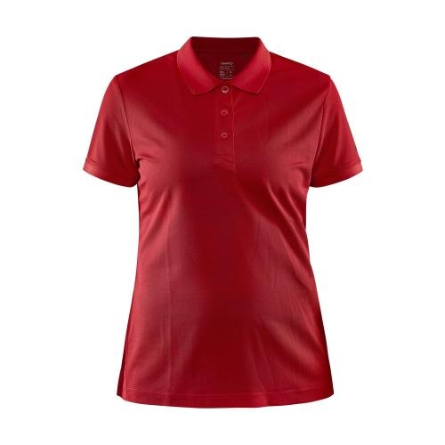Unify polo dames bright red,l