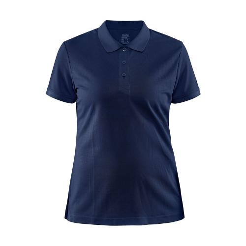 Unify polo dames blauw,l