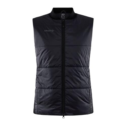 Light padded dames bodywarmer zwart,l