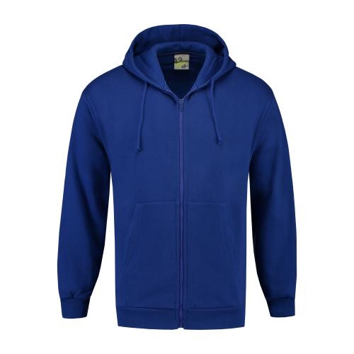 Sweat vest met capuchon royal blue,l