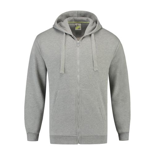 Sweat vest met capuchon grey heather,l