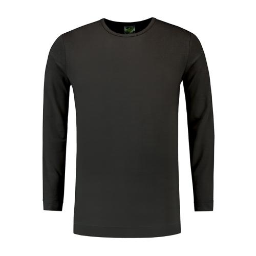 Lemon & Soda heren longsleeve donkergrijs,l