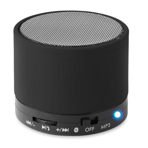 Bluetooth-luidspreker Round Bass zwart