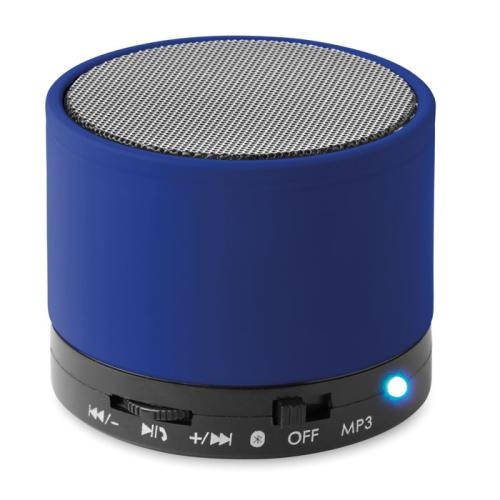 Bluetooth-luidspreker Round Bass royal blue