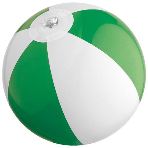 Strandbal Beach groen/wit