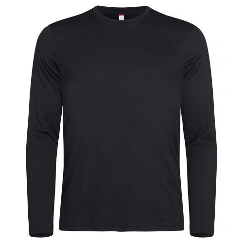 Basic Active-T longsleeve heren zwart,l