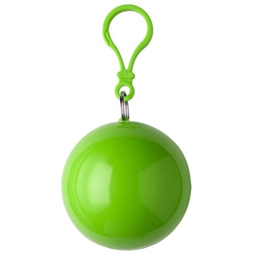 Poncho in bal groen