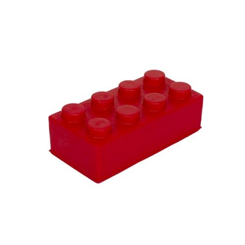 Anti-stress bouwsteen rood