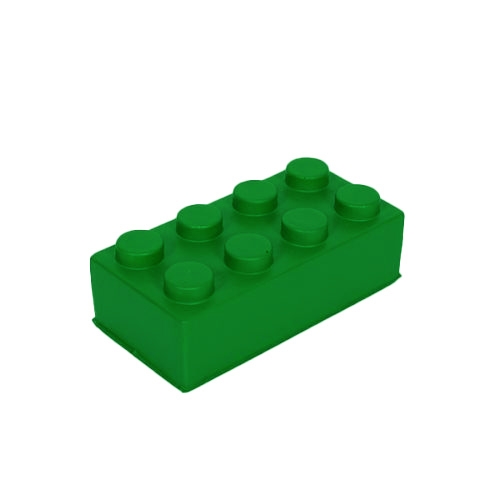 Anti-stress bouwsteen groen