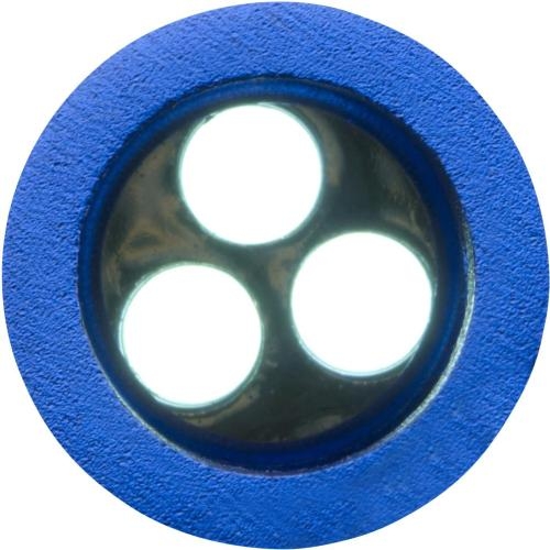 Aluminium zaklamp met opener zilver