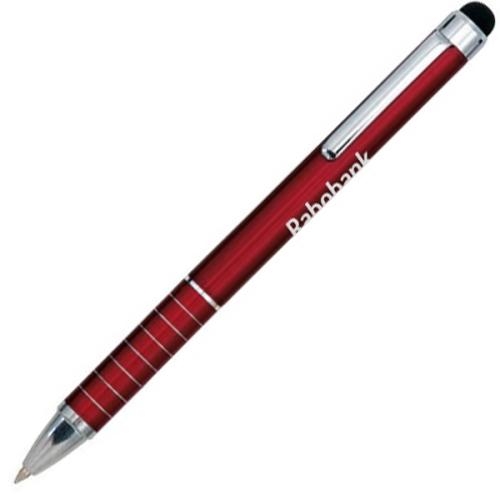 Metalen touchpen Smart rood