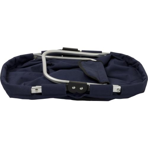 Opvouwbare boodschappenmand blauw