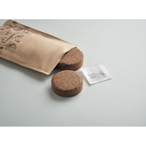 Aardbeien kweekset Fresa beige