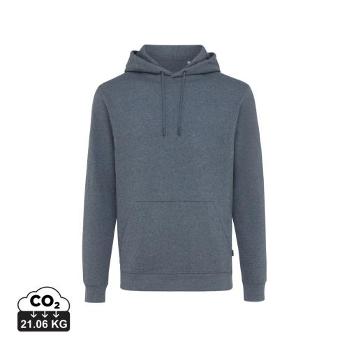 Iqoniq Torres hoodie ongeverfd navy,l