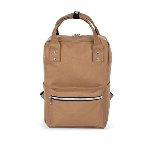 Rugzak in urban stijl light camel