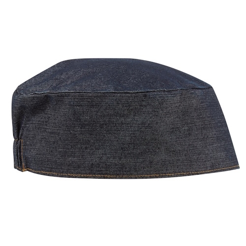 Chefs Skull Cap indigo denim