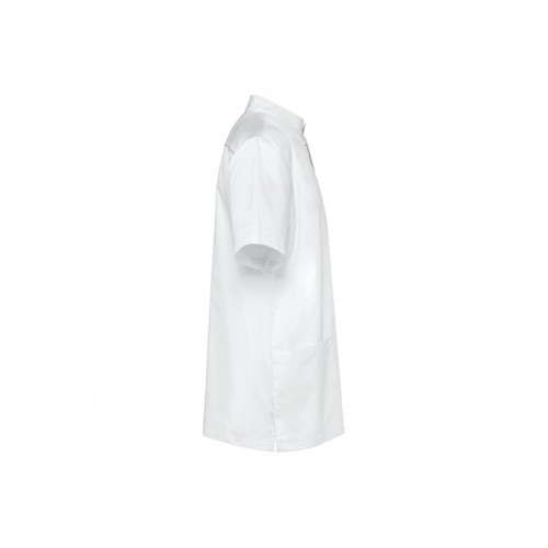 Herenoverhemd polykatoen drukknopen wit,2xl