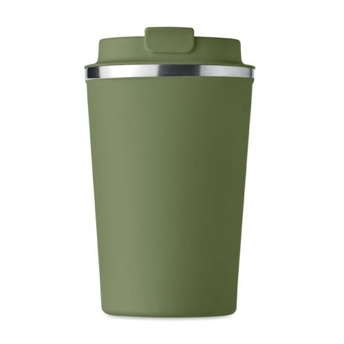 Dubbelwandige drinkbeker Brace donkergroen