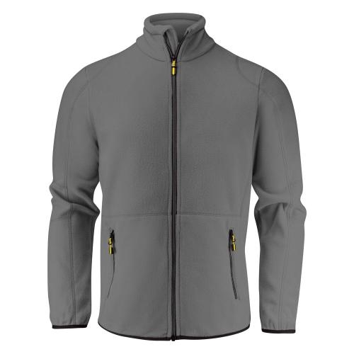 Printer Speedway fleecevest grey steel,l