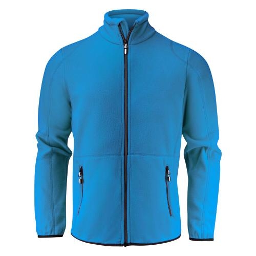 Printer Speedway fleecevest ocean blue,l
