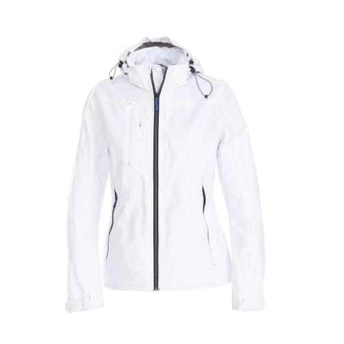 Flat Track jas dames wit,l