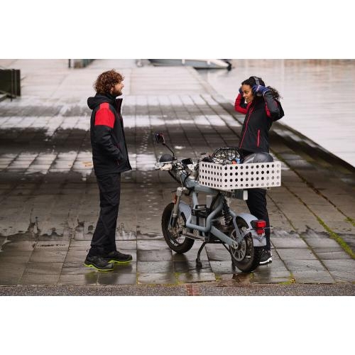 Prime softshell jacket dames zwart/rood,l