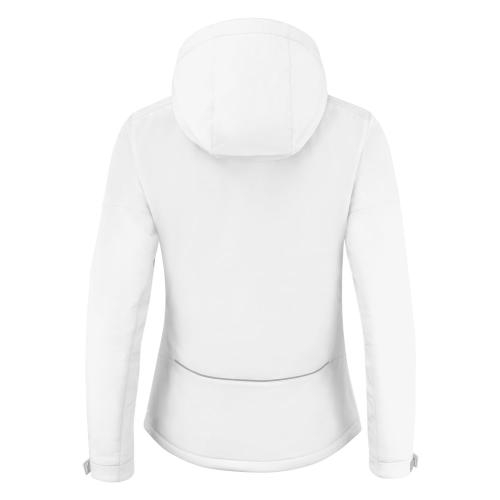 Softshell jas Overlanding dames wit,l