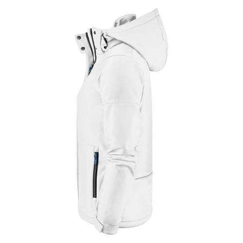 Softshell jas Overlanding dames wit,l