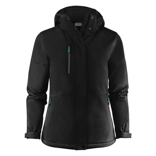 Softshell jas Overlanding dames zwart,l
