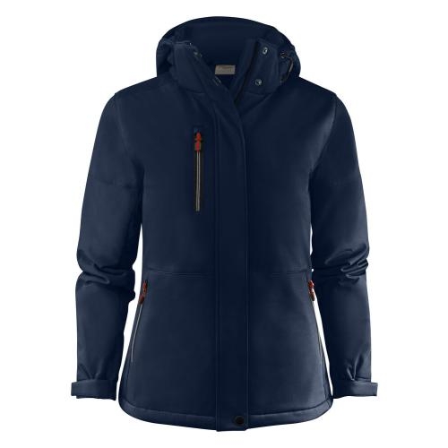 Softshell jas Overlanding dames navy,l