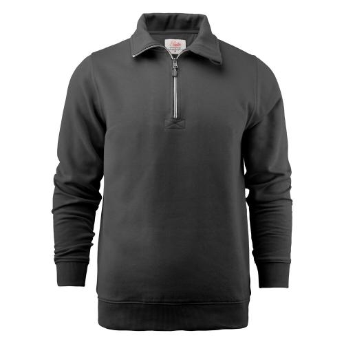 Sweatshirt Rounders half zip wit,l