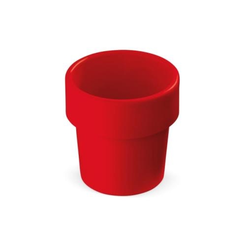 Hot-but-cool beker aardbeienzaadjes rood