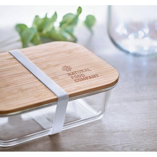 Glazen lunchbox Tundra transparant