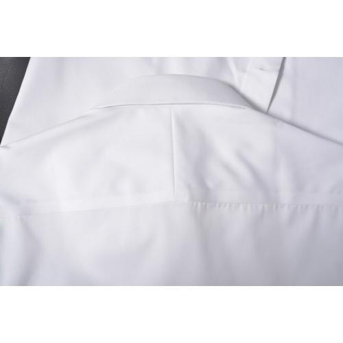 Overhemd Green Bow 01 Slim wit,l