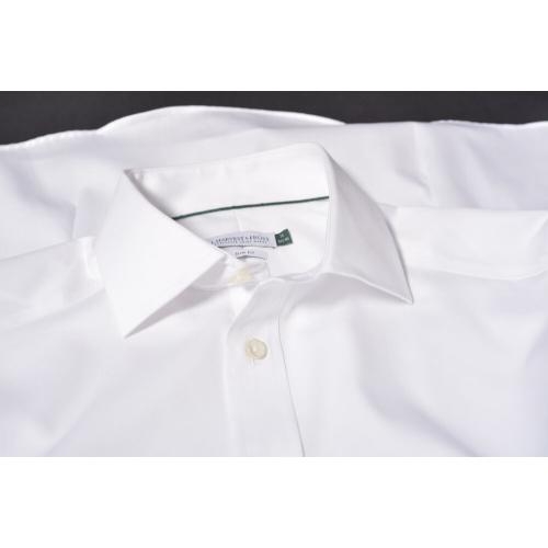 Overhemd Green Bow 01 Slim wit,l