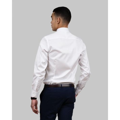 Overhemd Green Bow 01 Slim wit,l