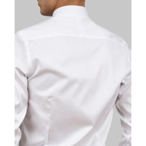 Overhemd Green Bow 01 Slim wit,l